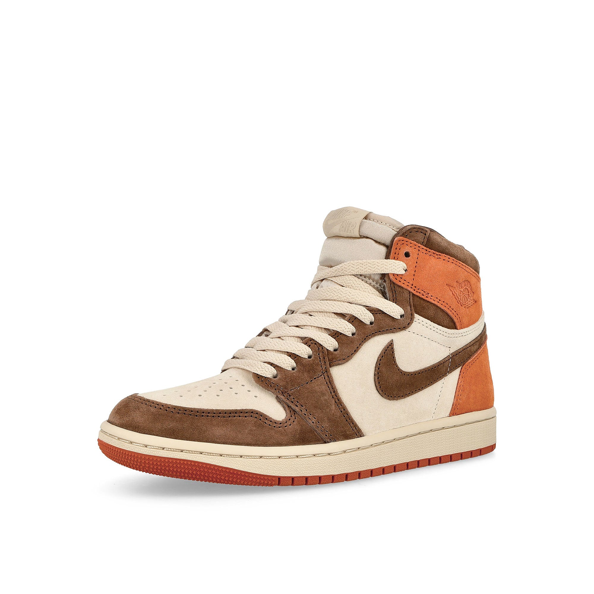 Jordan Wmns Air Jordan 1 Retro High OG SP Cacao Wow / Cacao Wow - Sanddrift High Top Sneakers  Close Up | Overkill