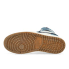 Jordan Air Jordan 1 Retro High Summit White / Obsidian - Summit White High Top Sneakers  Detail View 1 | Overkill