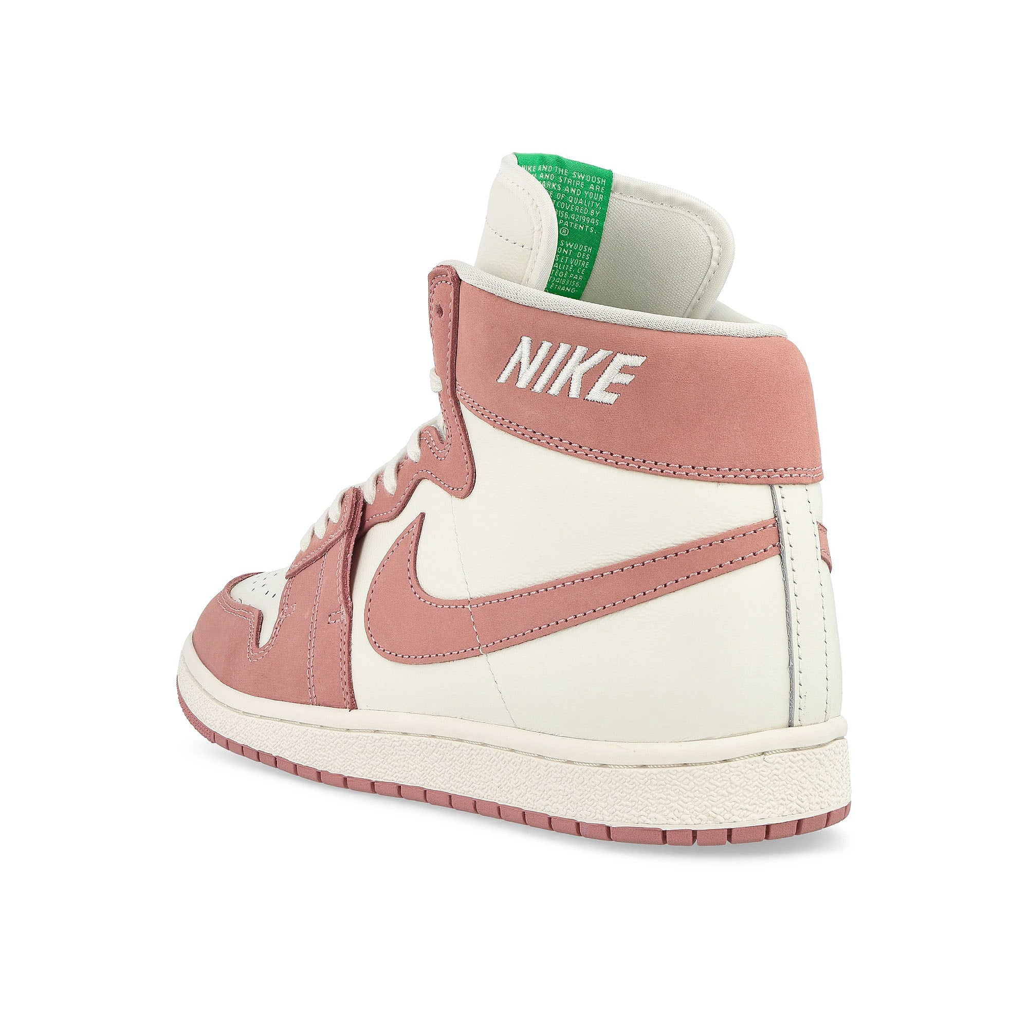 Jordan Air Ship PE SP Rust Pink / Sail - Sail - Gamma Green High Top Sneakers  Material | Overkill