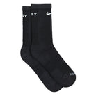 Nike Stussy x Nike Everyday Plus Crew 3 Pairs Socks Black / White Socks Material | Overkill
