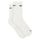 Nike Stussy x Nike Everyday Plus Crew 3 Pairs Socks White / Black Socks Material | Overkill