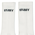 Nike Stussy x Nike Everyday Plus Crew 3 Pairs Socks White / Black Socks Close-up | Overkill