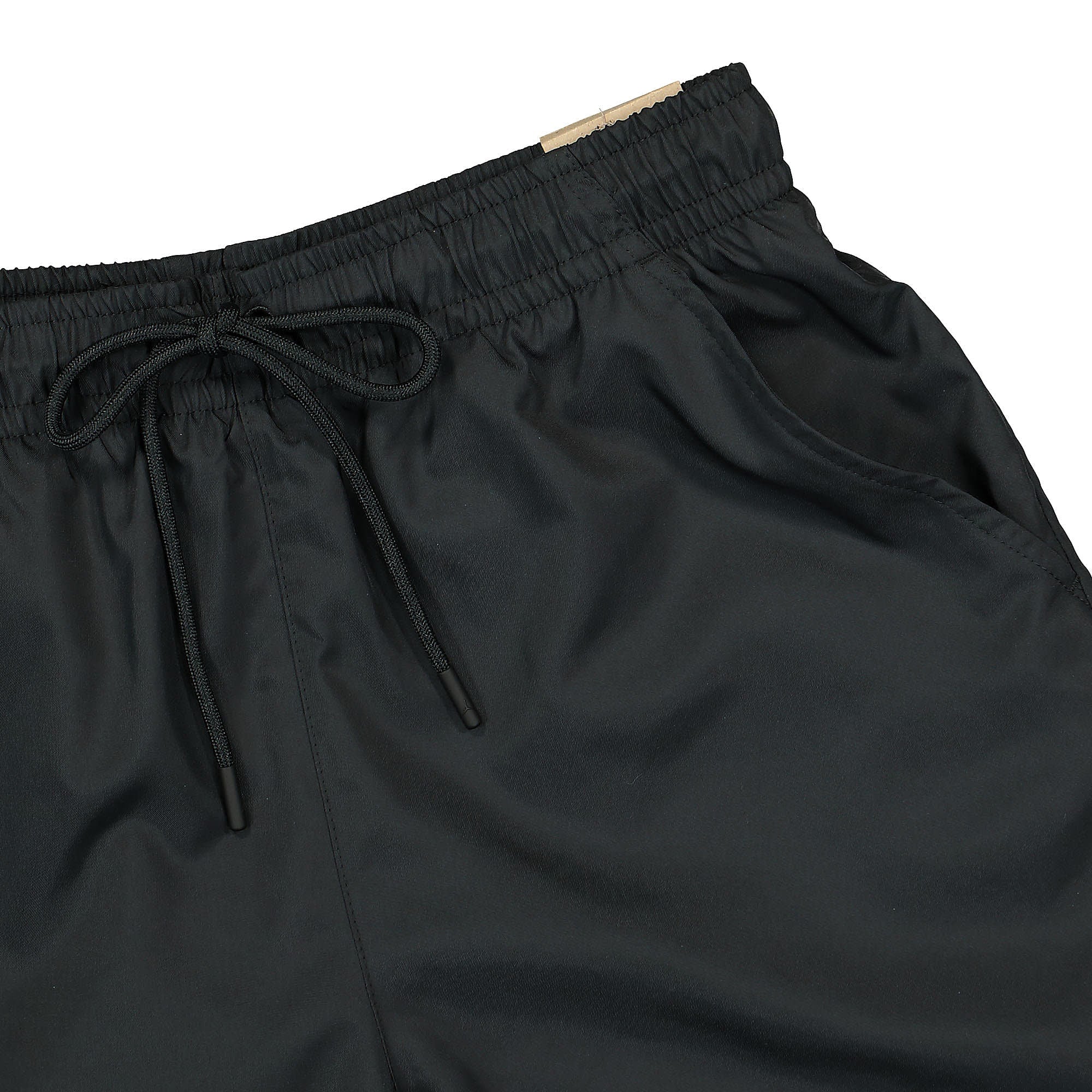 Jordan Essentials Poolside-Shorts Black / White Swimwear Detailfoto | Overkill