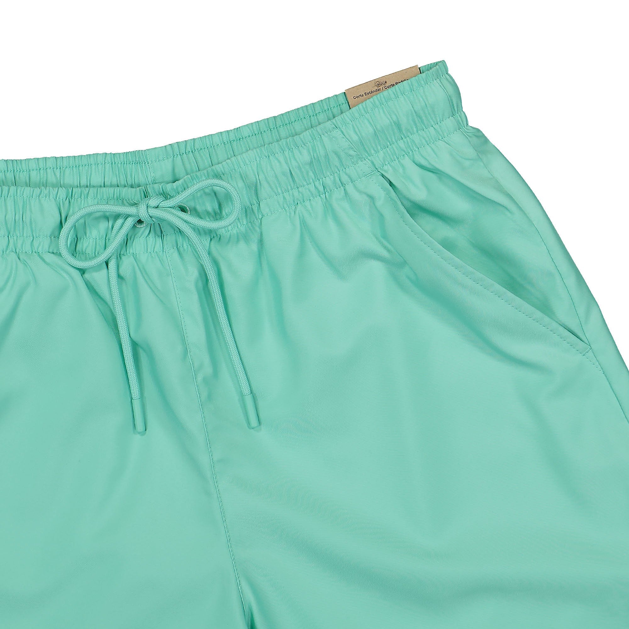 Jordan Essentials Poolside-Shorts Emerald Rise / White Swimwear Detailfoto | Overkill