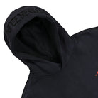 Jordan Hoodie Black / Sail / University Red Hoodies Close-up | Overkill