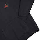 Jordan Hoodie Black / Sail / University Red Hoodies Detailfoto | Overkill
