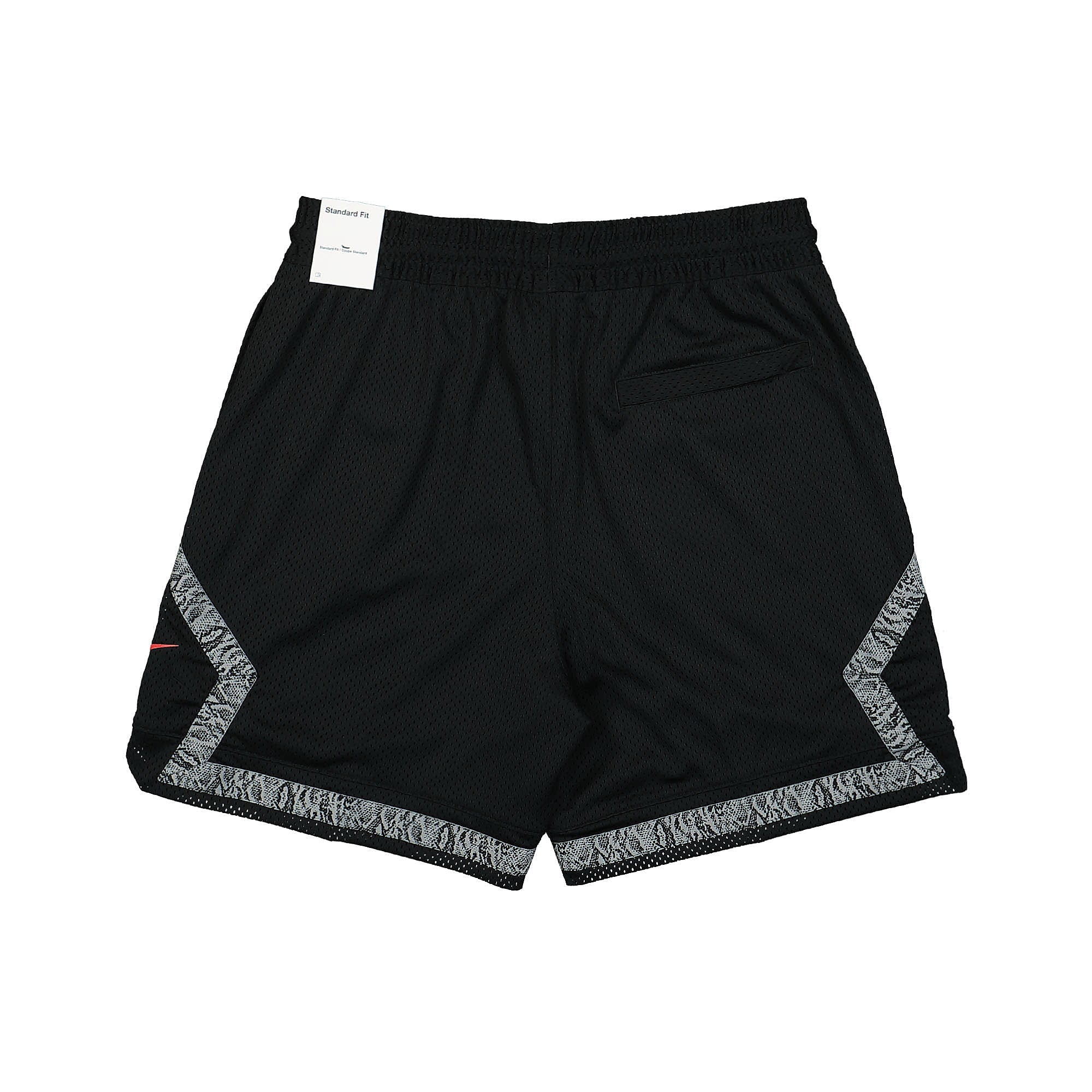 Jordan Diamond Short Black / University Red Shorts Material | Overkill