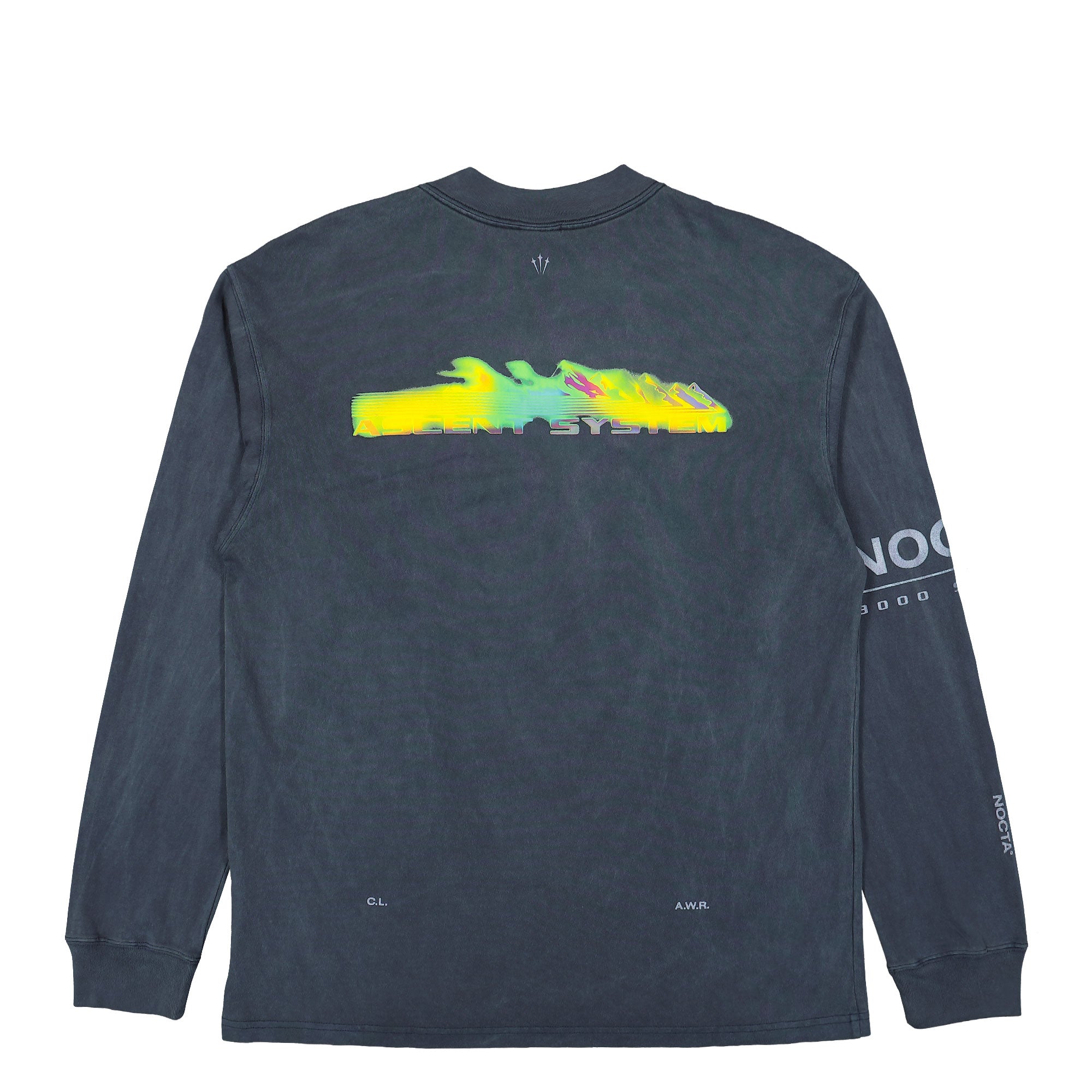 Nike NOCTA x Nike NRG Long-Sleeve Mock Tee Dark Obsidian Sweatshirts Material | Overkill