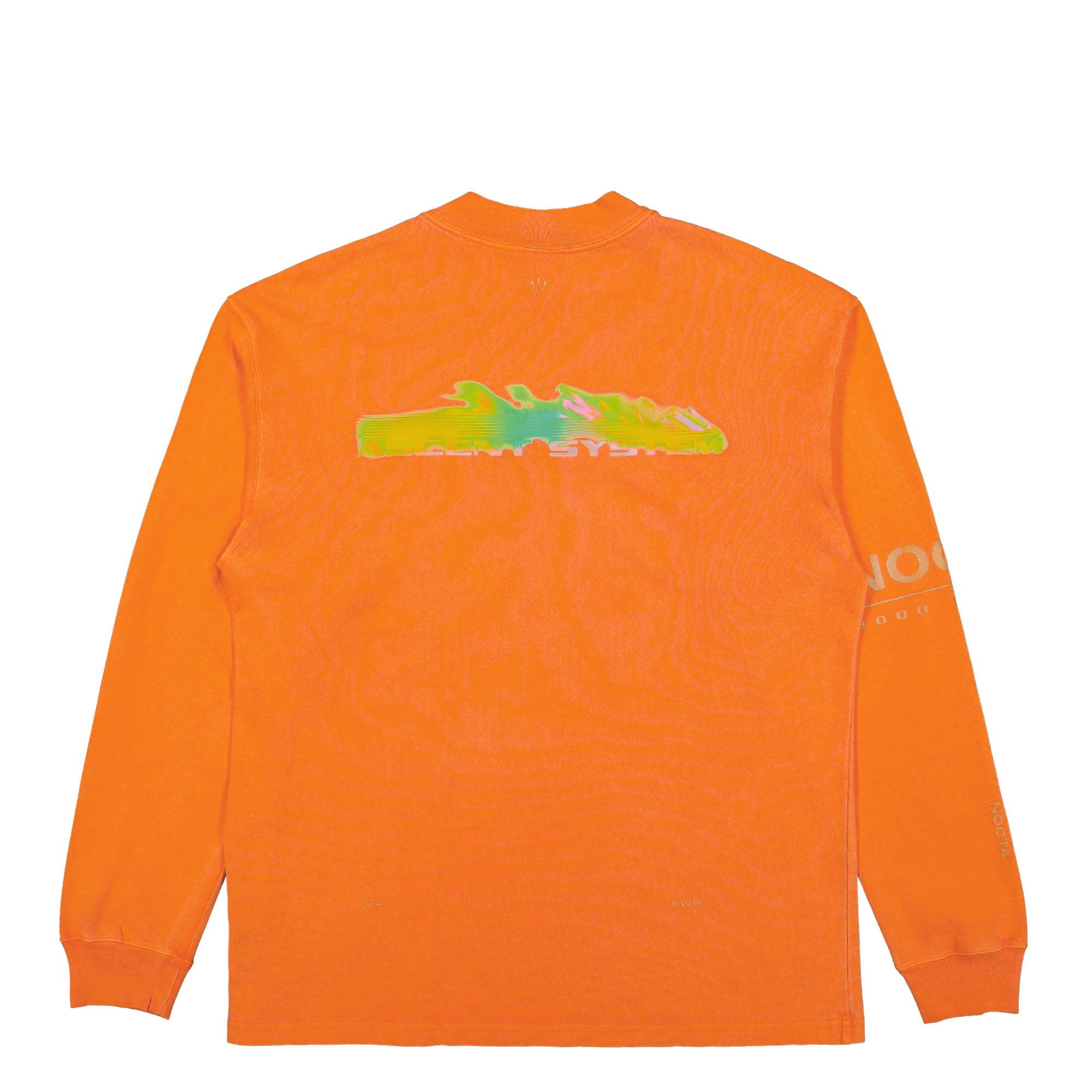 Nike NOCTA x Nike NRG Long-Sleeve Mock T-Shirt Orange Horizon Sweatshirts Material | Overkill