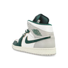 Jordan Air Jordan 1 Mid SE White / Oxidized Green - Sail - Neutral Grey Mid Top Sneakers  Material | Overkill