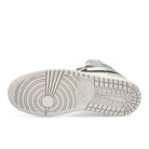 Jordan Air Jordan 1 Mid SE White / Oxidized Green - Sail - Neutral Grey Mid Top Sneakers  Detail View 1 | Overkill