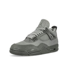 Jordan 4 Retro SE Smoke Grey / Iron Grey - Cement Grey High Top Sneakers  Close Up | Overkill