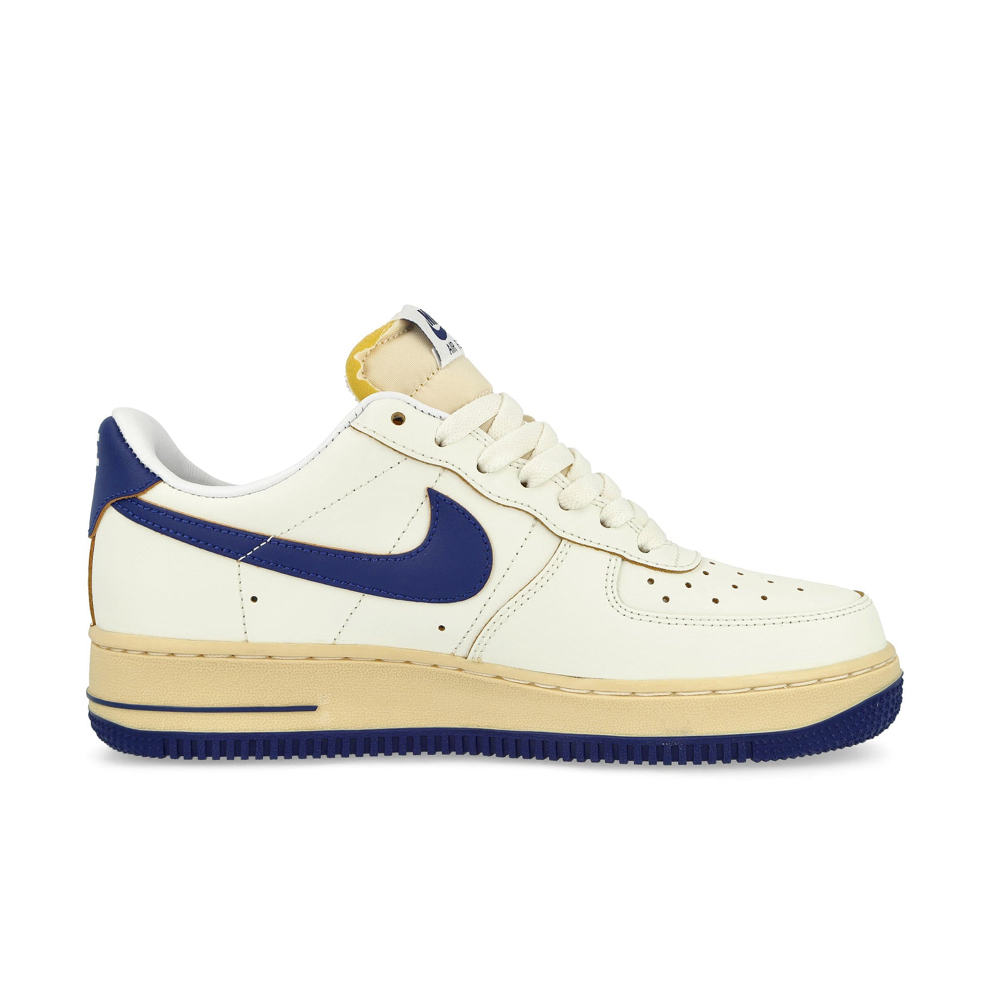Nike W Air Force 1 '07 Sail / Deep Royal Blue - Pale Vanilla Low Top Sneakers  Silhouette | Overkill