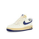 Nike W Air Force 1 '07 Sail / Deep Royal Blue - Pale Vanilla Low Top Sneakers  Close Up | Overkill