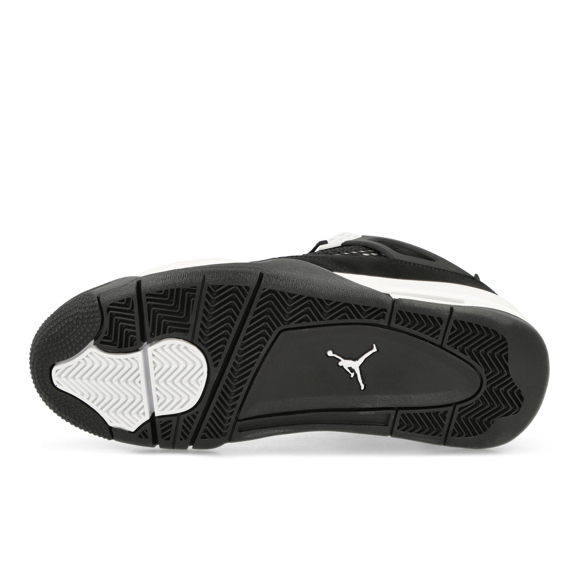 Jordan 4 Retro Black / White - Black High Top Sneakers  Detail View 1 | Overkill