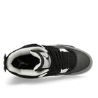 Jordan Air Jordan 4 Retro Black / White - Anthracite- Black High Top Sneakers  Detailfoto | Overkill