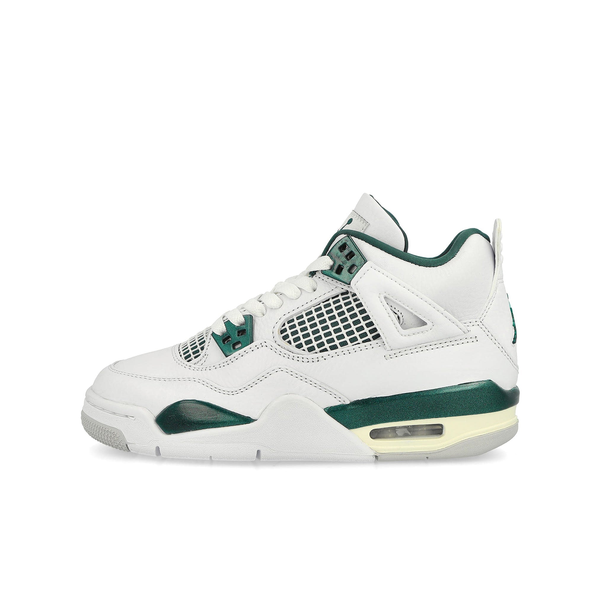 Jordan Air Jordan 4 Retro GS White/Oxidized Green-White-Neutral Grey High Top Sneakers FQ8213 103 | Overkill