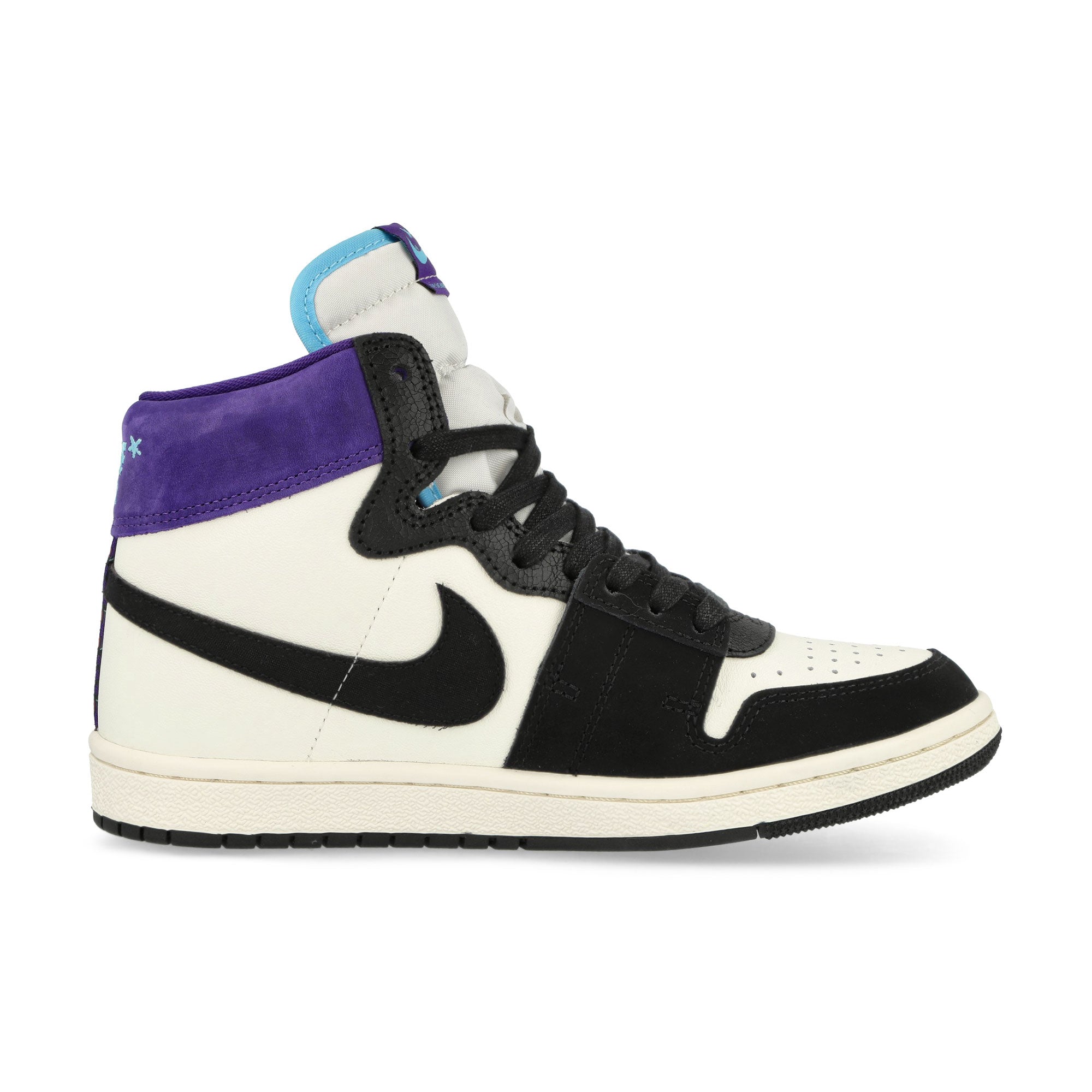 Jordan Wmns Jordan Air Ship PE SP Sail / Blue Chill - Black - Court Purple High Top Sneakers  Silhouette | Overkill