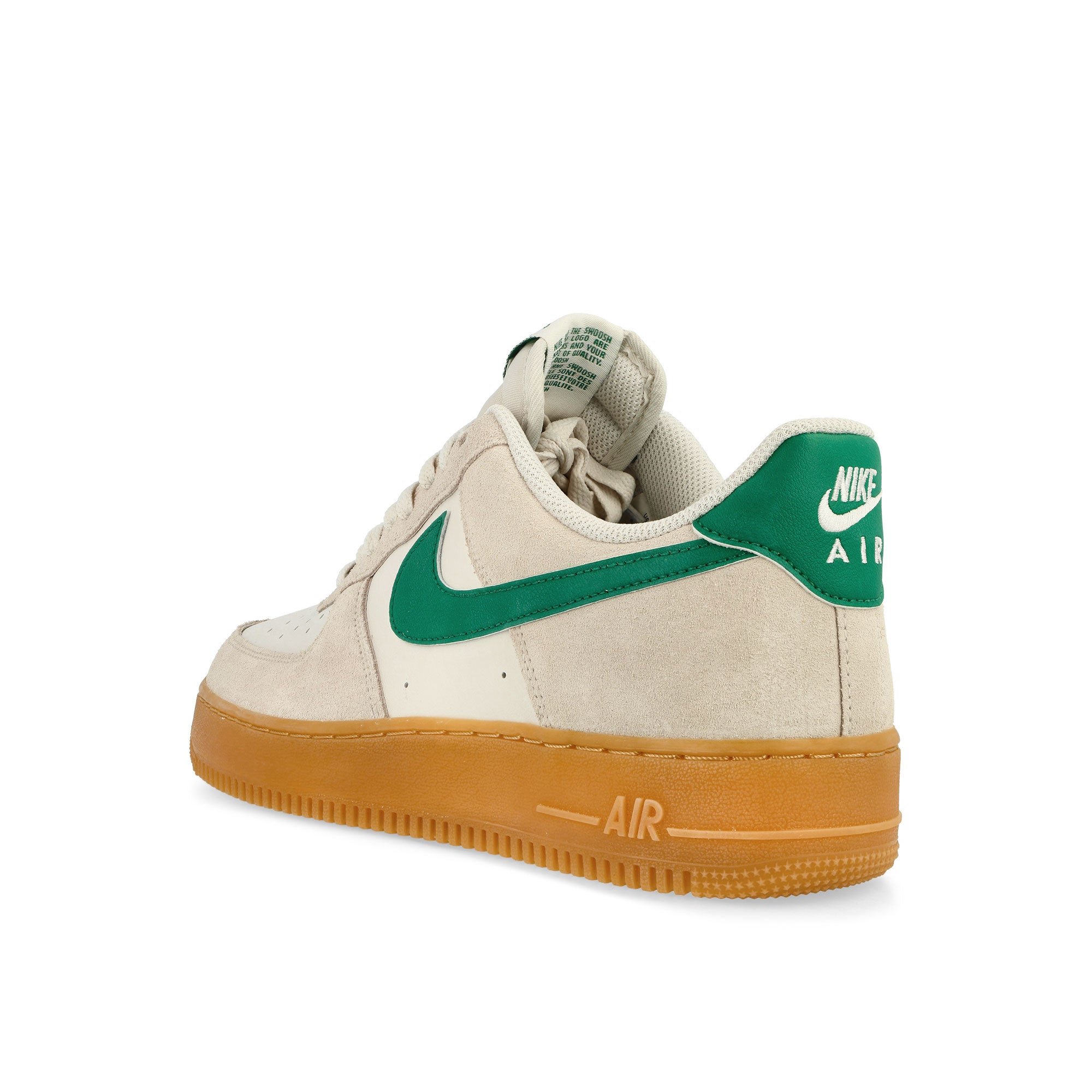 Nike Air Force 1 '07 LV8 Phantom/Malachite-Gum Yellow Low Top Sneakers  Material | Overkill