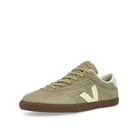 Veja Panenka Suede Taupe / Pierre Bark Low Top Sneakers FU0320901B Close-up | Overkill
