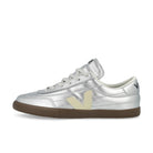 Veja Panenka O.T. Leather Silver / Pierre Bark Low Top Sneakers FU2020893A | Overkill
