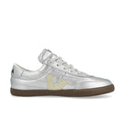 Veja Panenka O.T. Leather Silver / Pierre Bark Low Top Sneakers FU2020893A Silhouette | Overkill
