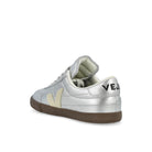 Veja Panenka O.T. Leather Silver / Pierre Bark Low Top Sneakers FU2020893A Material | Overkill
