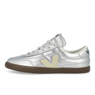 Veja Panenka O.T. Leather Silver / Pierre Bark Low Top Sneakers FU2020893B | Overkill
