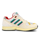 adidas ZX 6000 Cream White / Scarlet / Shock Yellow Low Top Sneakers FU8405 Silhouette | Overkill