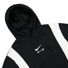 Nike Air Fleece Hoodie Black / Summit White Hoodies Close-up | Overkill