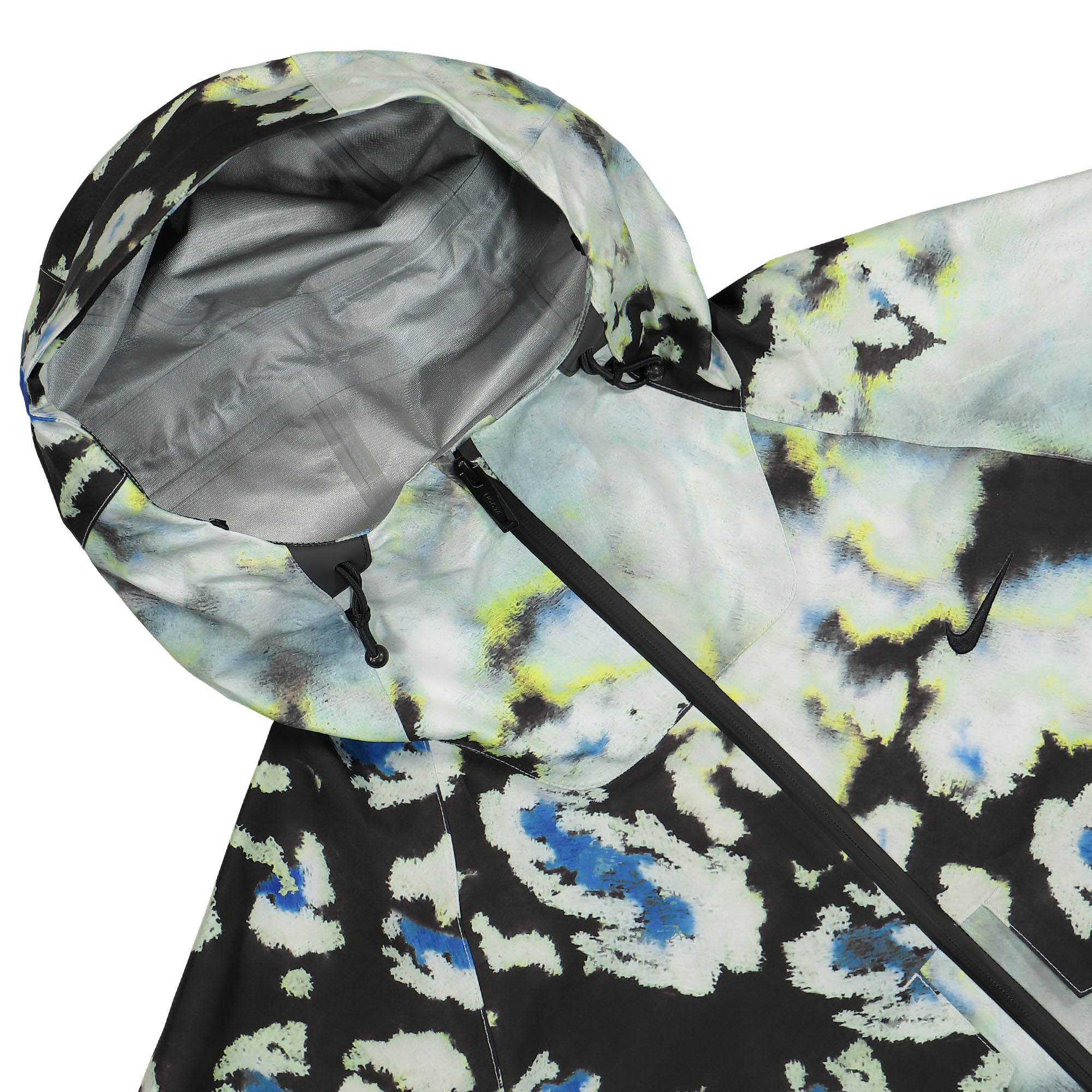 Nike Opal Hooded Jacket Off White / Night Silver Jackets Close-up | Overkill