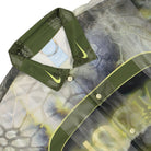 Nike Opal Button Down Short Sleeve Top Pilgrim / Oil Green / Black Shirts Close-up | Overkill