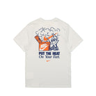 Nike Heat On Your Feet T-Shirt White T-Shirts Close-up | Overkill
