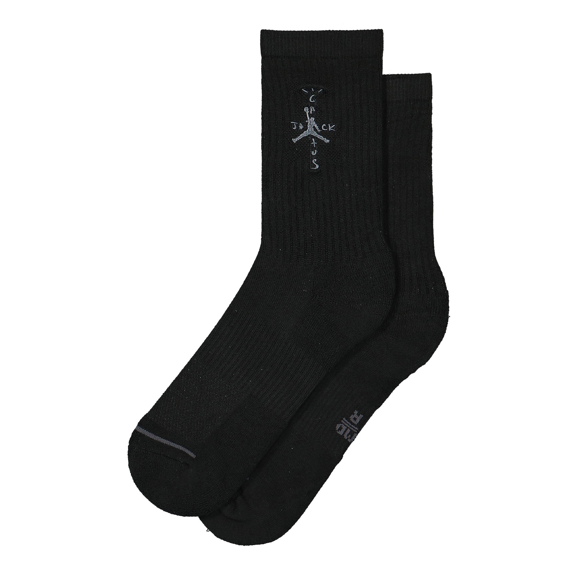 Jordan Everyday Cushioned Crew Socks Black/Dark Smoke Grey Socks FV4054 010 | Overkill