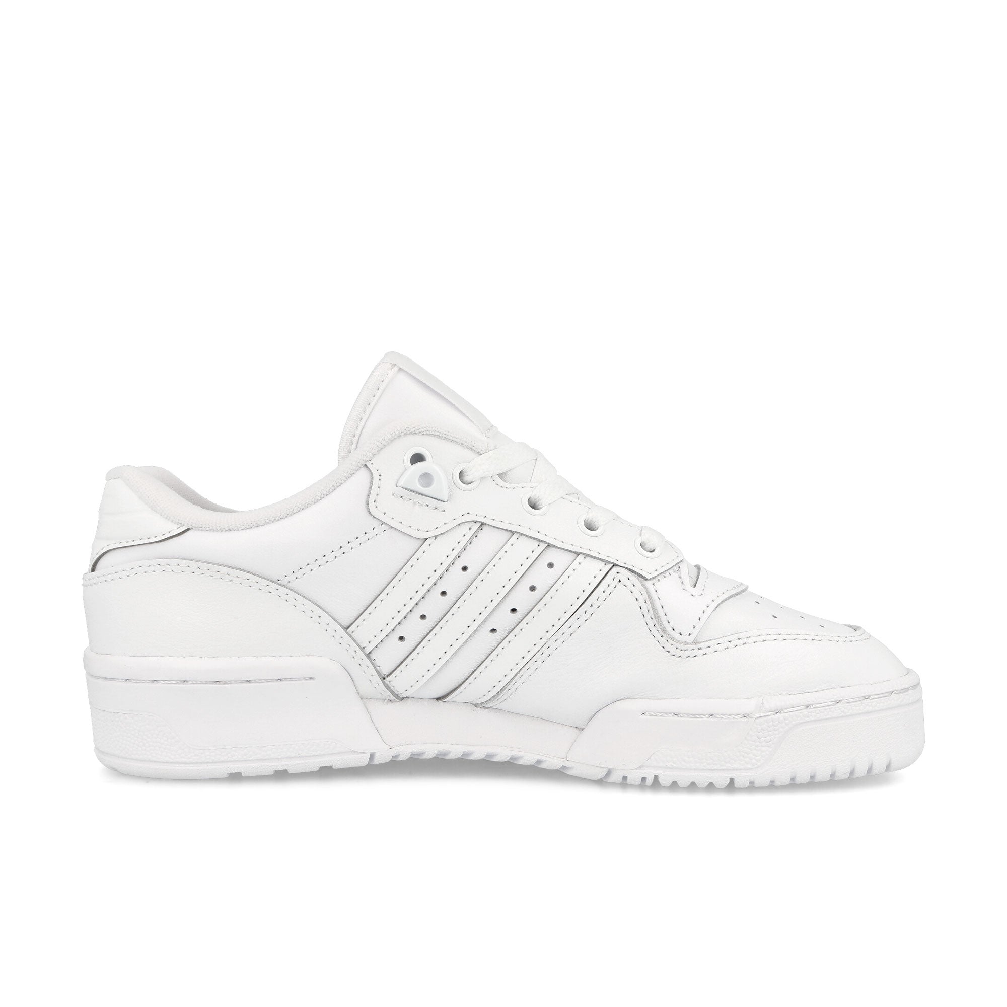adidas Rivalry Low W Footwear White / Footwear White / Core Black Low Top Sneakers  Silhouette | Overkill