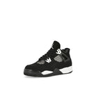 Jordan 4 Retro PS Black / White - Black High Top Sneakers  Close Up | Overkill