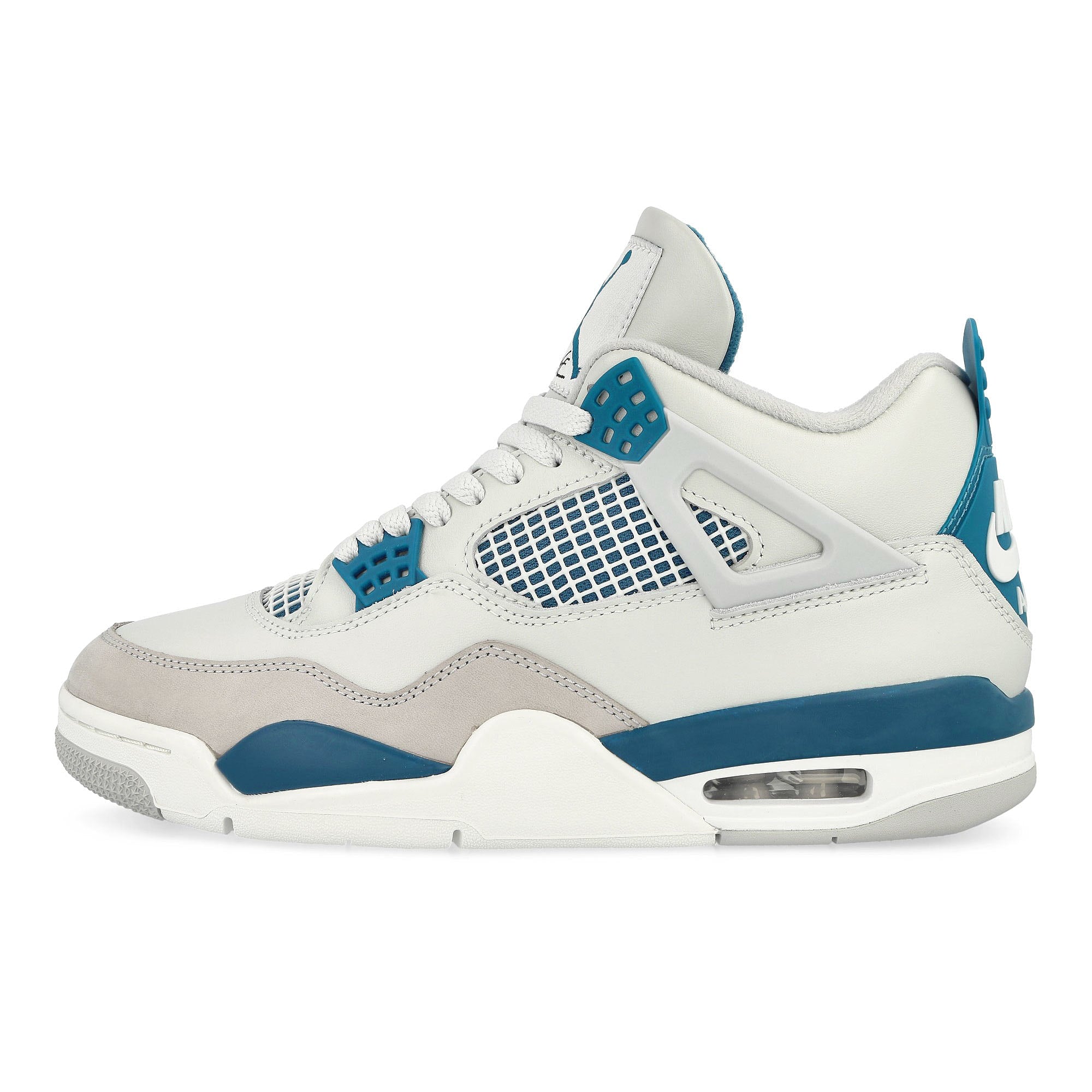 Jordan Air Jordan 4 Retro Off White / Military Blue - Neutral Grey High Top Sneakers FV5029 141 | Overkill