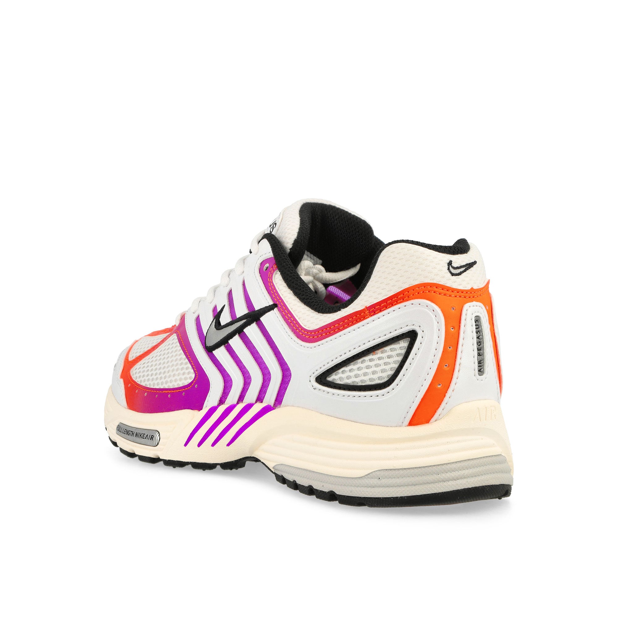 Nike Air Pegasus 2005 White / Chrome - Total Orange - Hyper Violet Low Top Sneakers  Material | Overkill