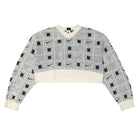 Nike W Sweater Pale Ivory / Black / Light Orewood Brown Sweatshirts FV7801 110 | Overkill