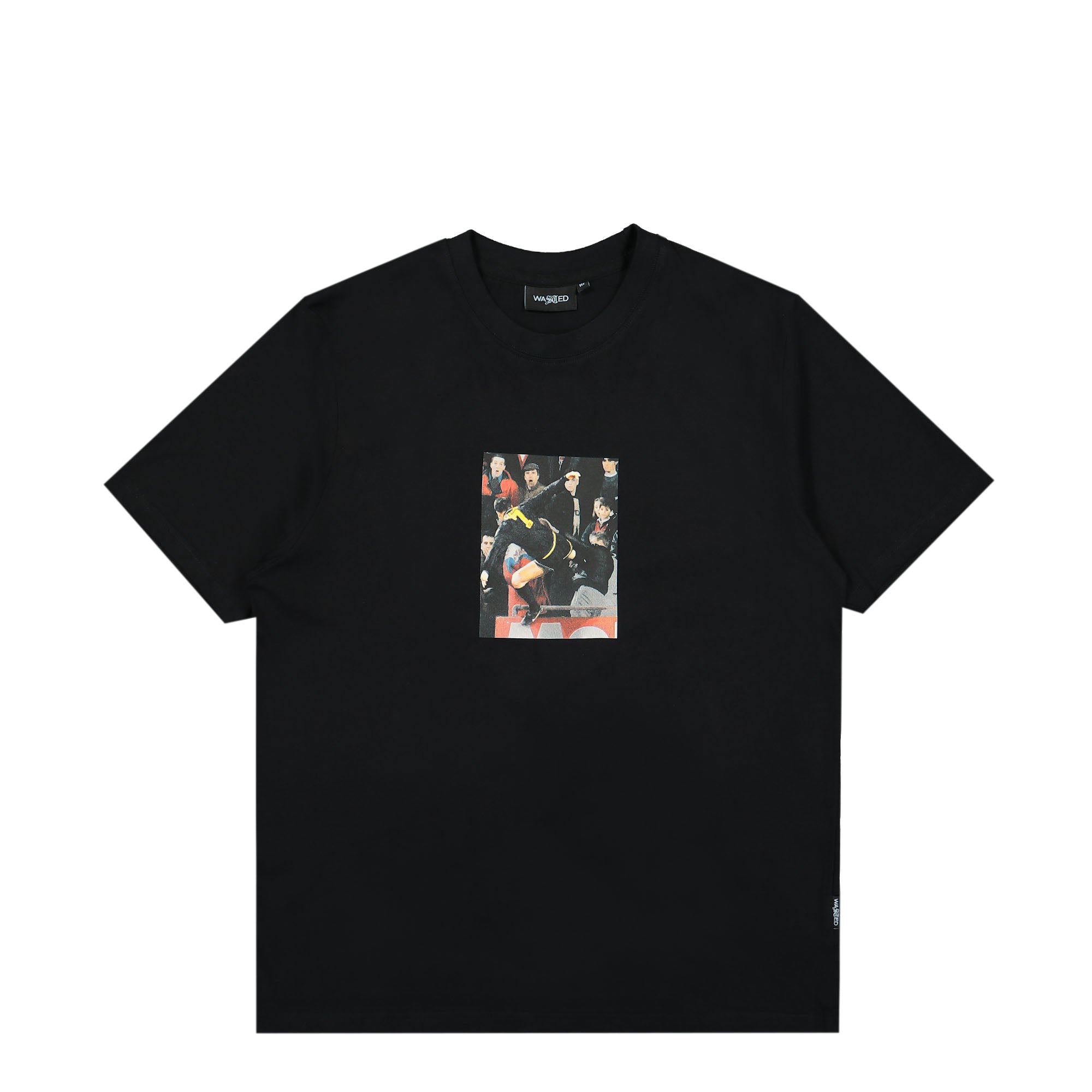 Wasted Paris Kick T-Shirt Black T-Shirts 164083 / Black | Overkill