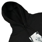 Wasted Paris Absolution Hoodie Faded Black Hoodies Close-up | Overkill