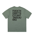 Wasted Paris Disturb T-Shirt Linchen Green T-Shirts Close-up | Overkill