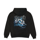 Wasted Paris Venom Hoodie Faded Black Hoodies Close-up | Overkill