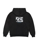 Wasted Paris Love Lost Hoodie Faded Black Hoodies Close-up | Overkill