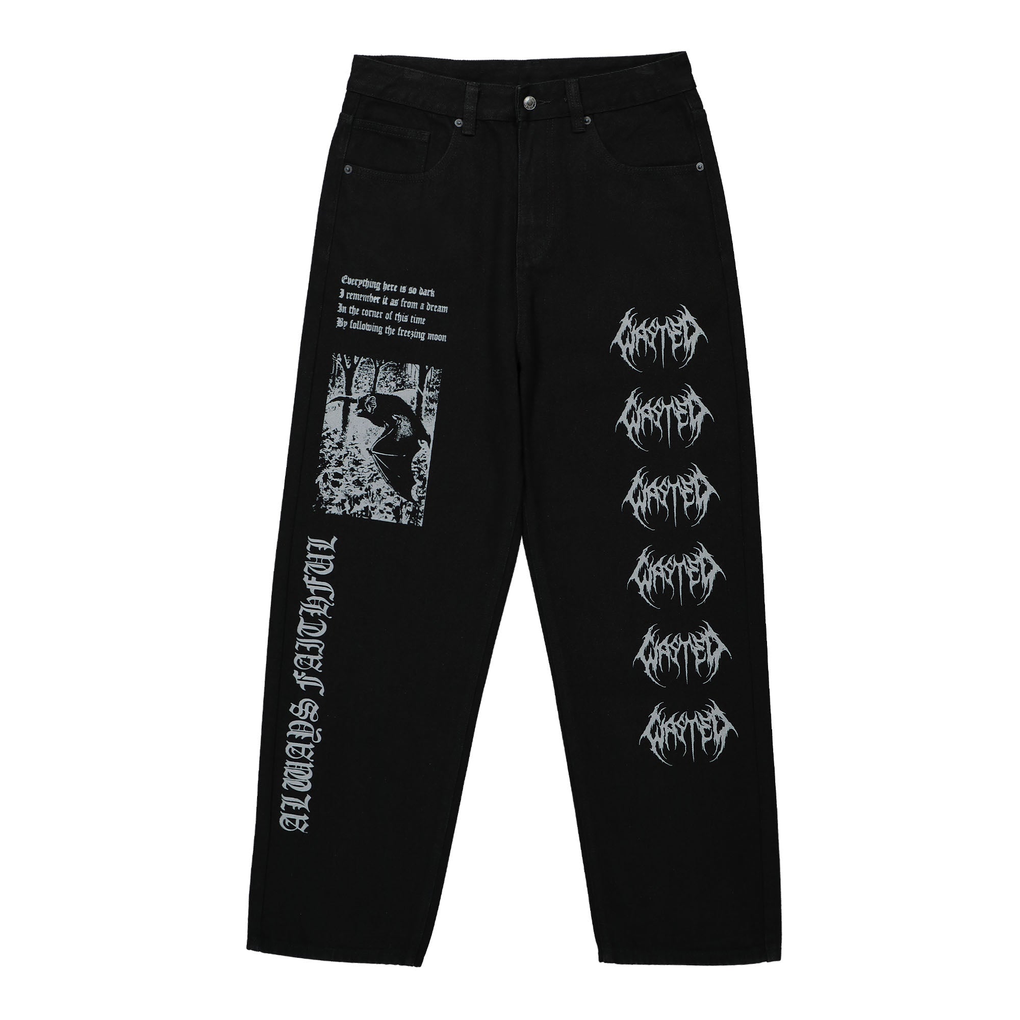 Wasted Paris Casper Sight Pant Black Sweat & Track Pants 164037 / Black | Overkill