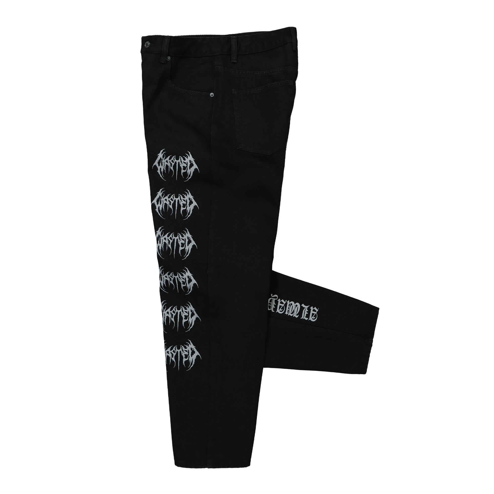 Wasted Paris Casper Sight Pant Black Sweat & Track Pants Close-up | Overkill