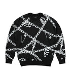 Wasted Paris Knuckles Sweatshirt Black / White Sweatshirts 169909 | Overkill