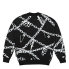 Wasted Paris Knuckles Sweatshirt Black / White Sweatshirts Material | Overkill