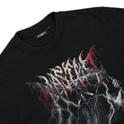 Wasted Paris Scythe T-Shirt Faded Black T-Shirts Material | Overkill