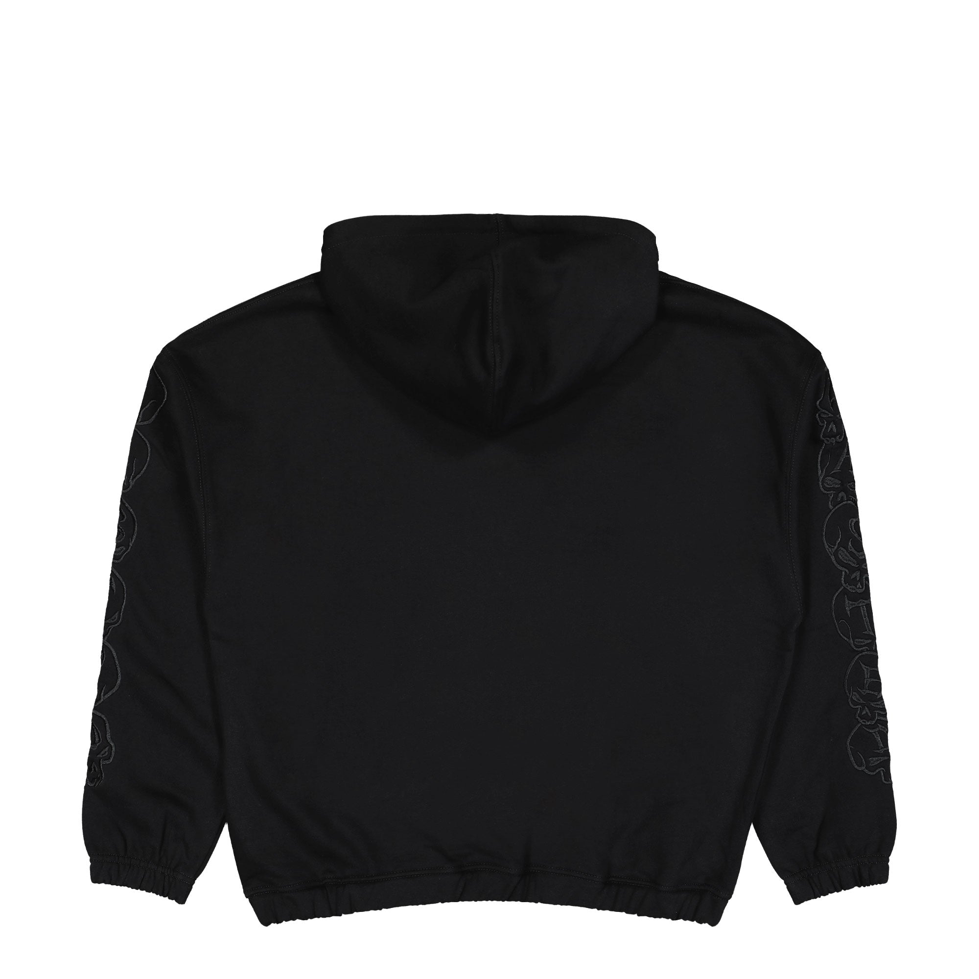 Wasted Paris Bury Boxy Hoodie Black Hoodie 175465 Close-up | Overkill
